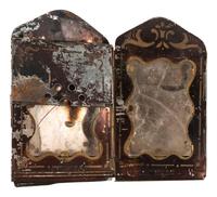 [CIVIL WAR]. Minor's patent folding pocket lantern.