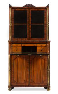 A Regency Rosewood Bookcase