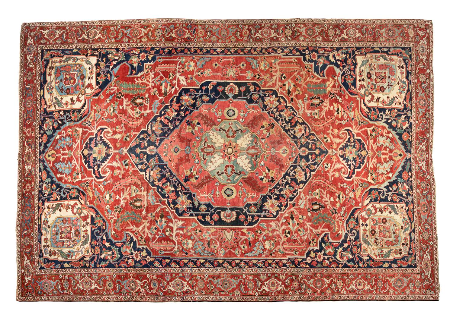 A Serapi Wool Rug