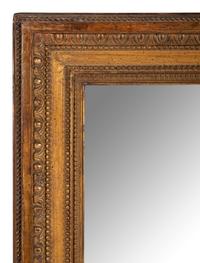 A Neoclassical Style Giltwood Mirror