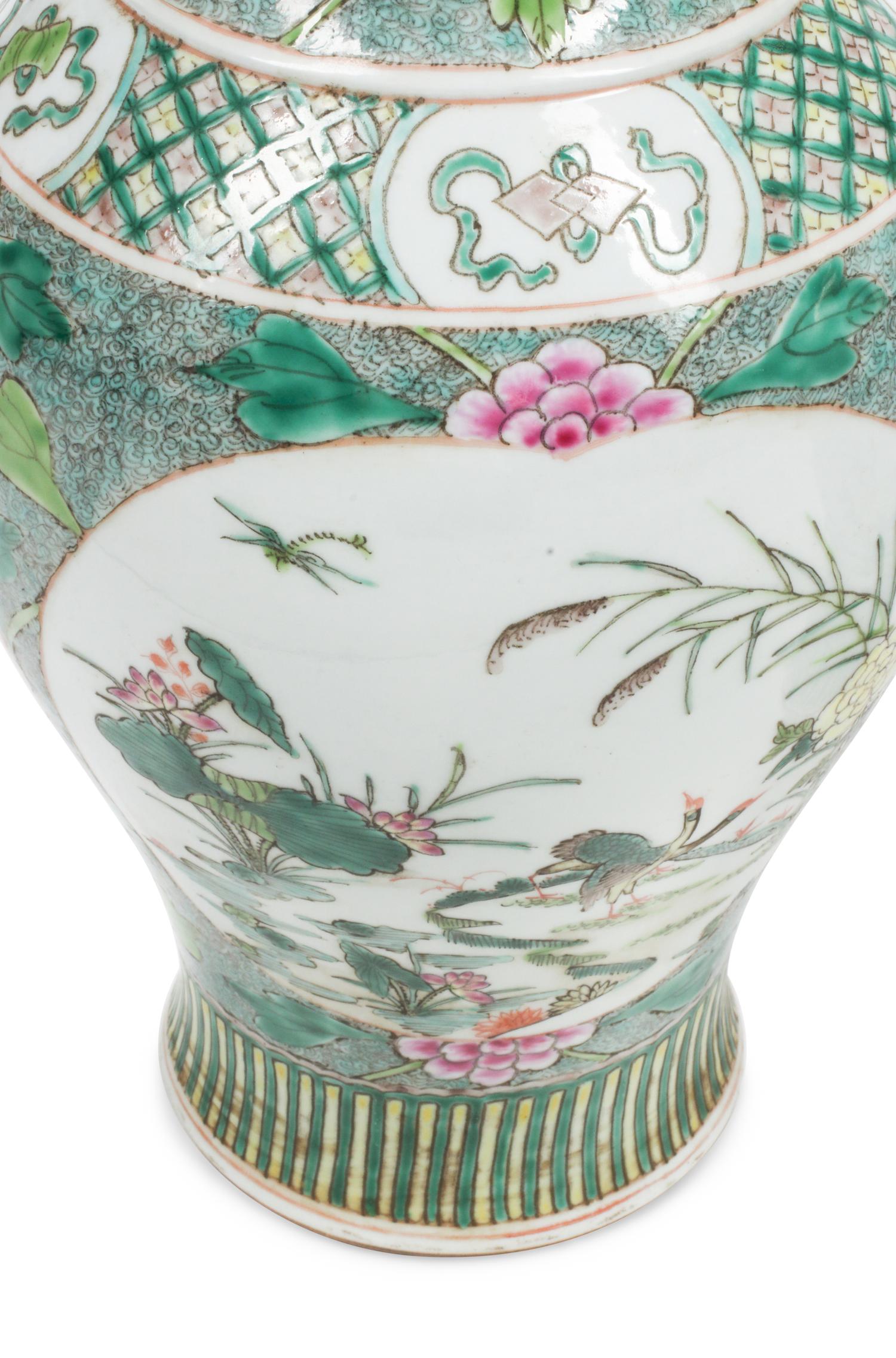 A Pair of Chinese Porcelain Vases