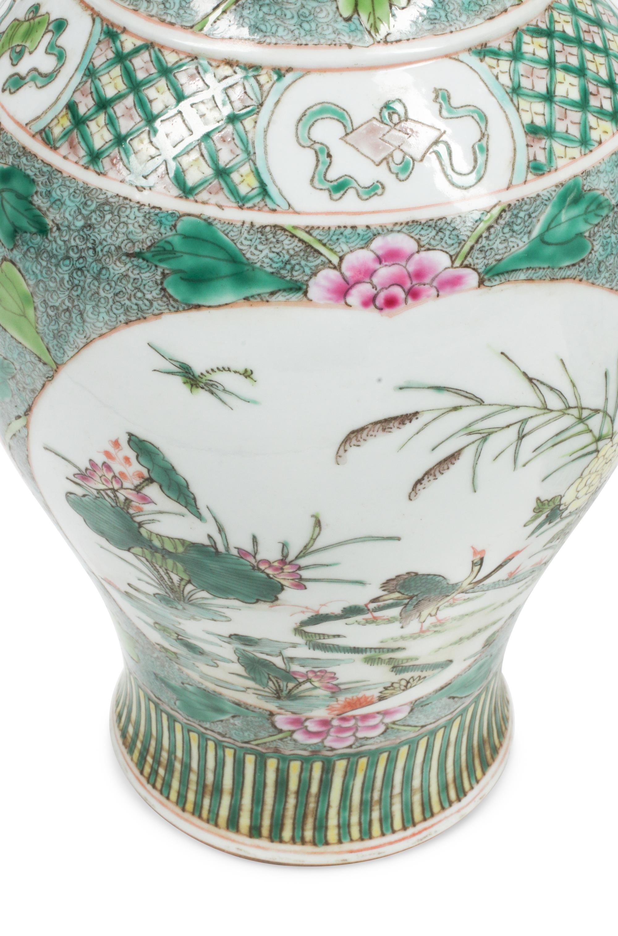 A Pair of Chinese Porcelain Vases