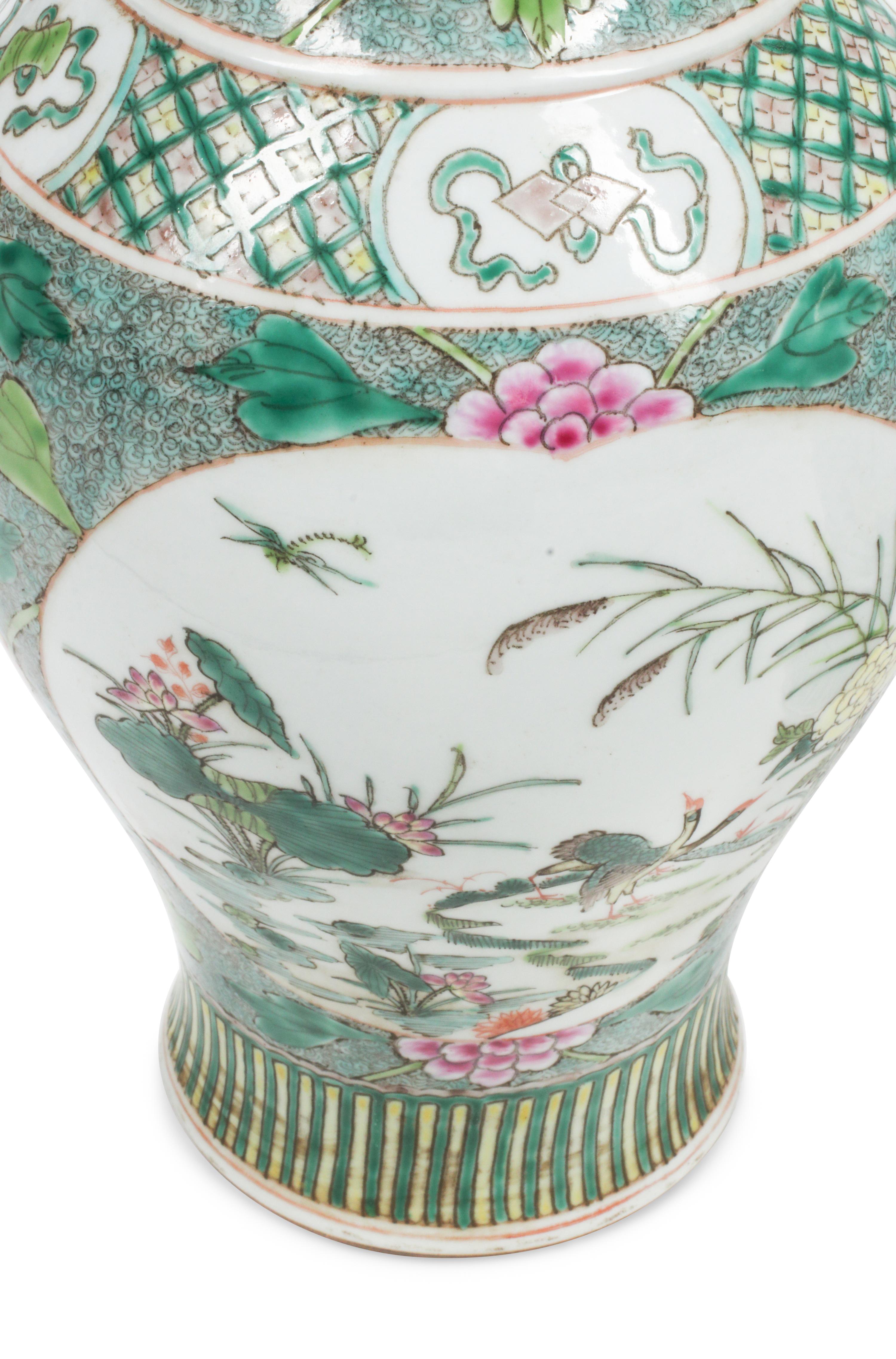 A Pair of Chinese Porcelain Vases