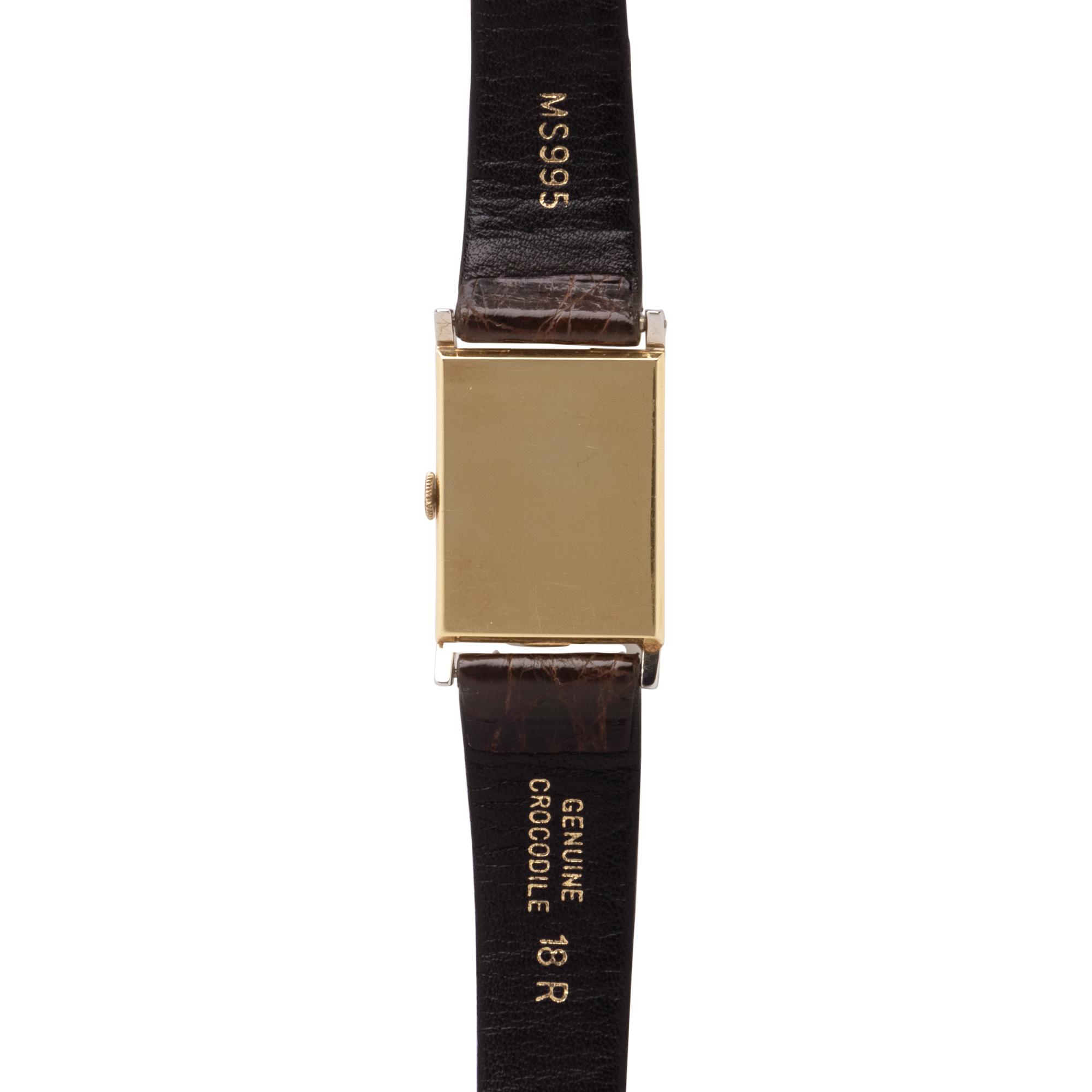 VACHERON & CONSTANTIN, VINTAGE, 18K YELLOW GOLD WRISTWATCH
