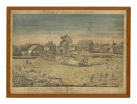A Set of Four American Colored Prints