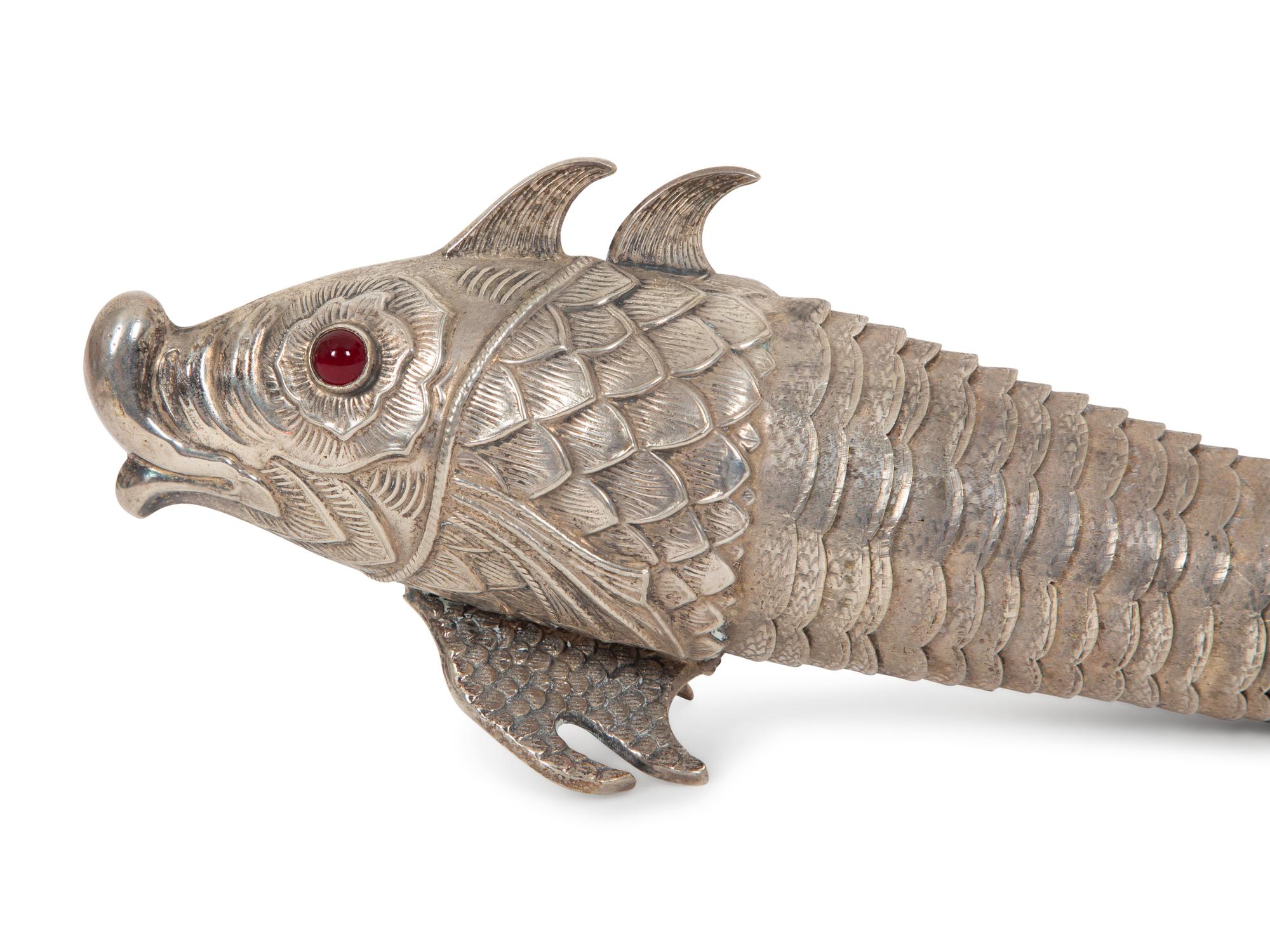A Continental Alpaca Articulated Fish
