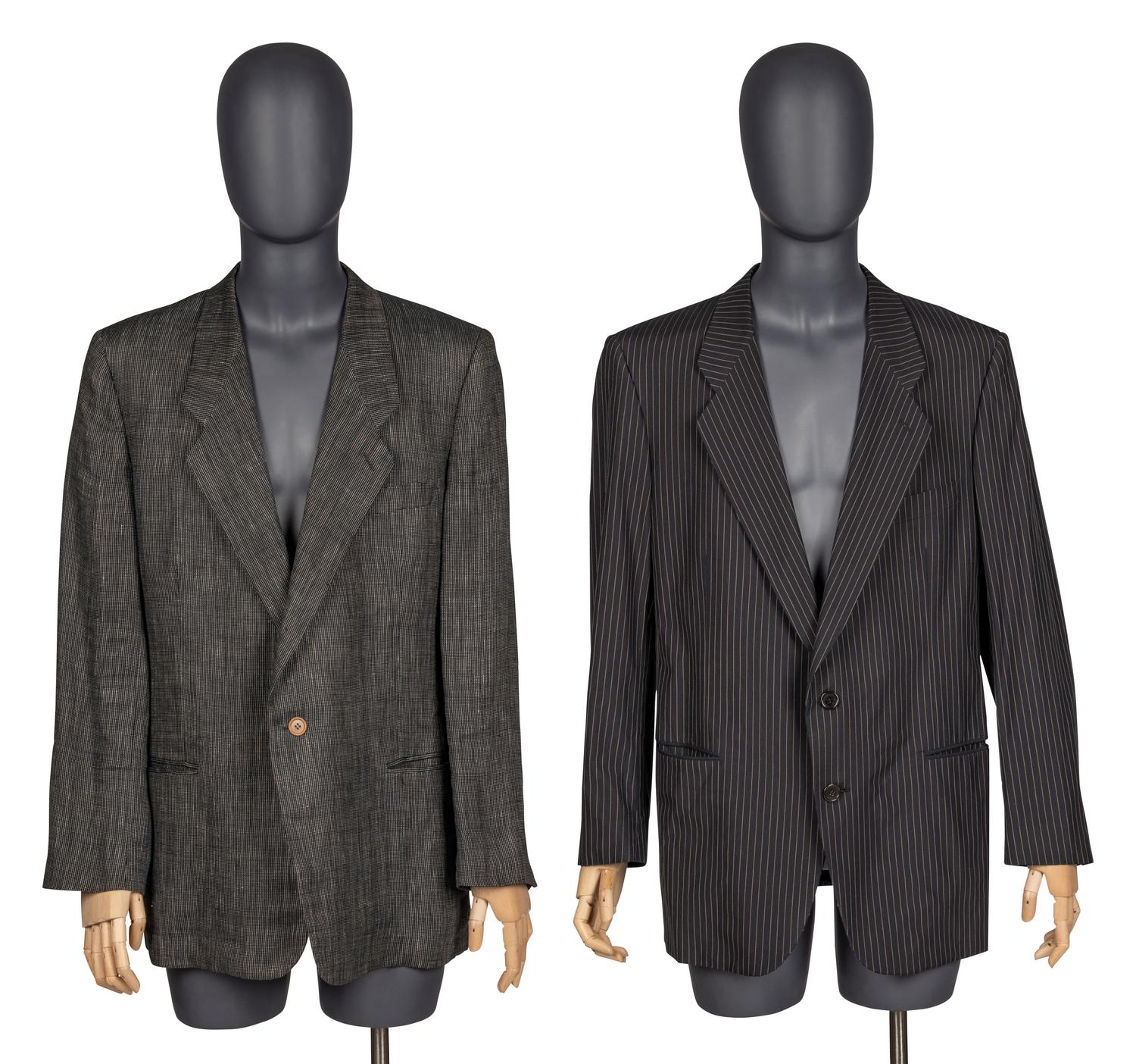 Two Men's Giorgio Armani Couture Jackets, 1970s