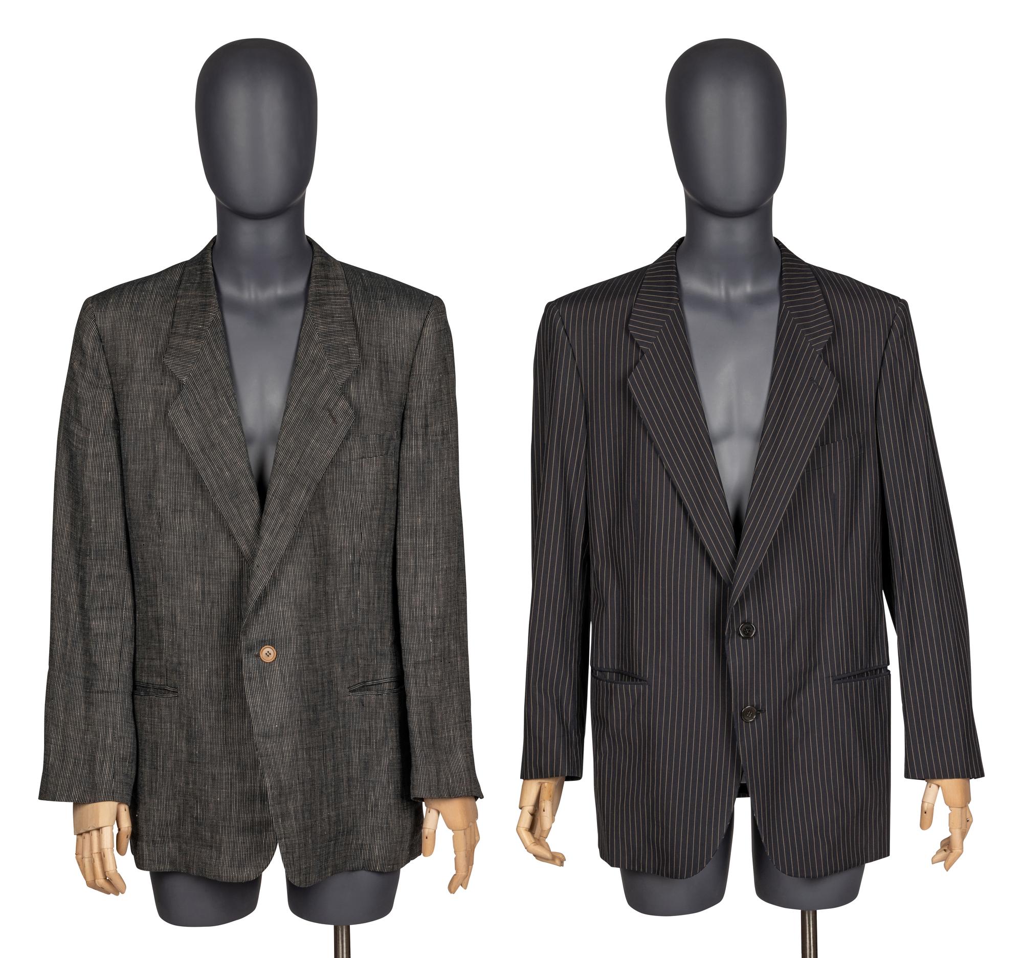 Two Men's Giorgio Armani Couture Jackets, 1970s