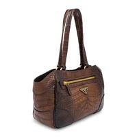 Prada, Tote in Brown Crocodile