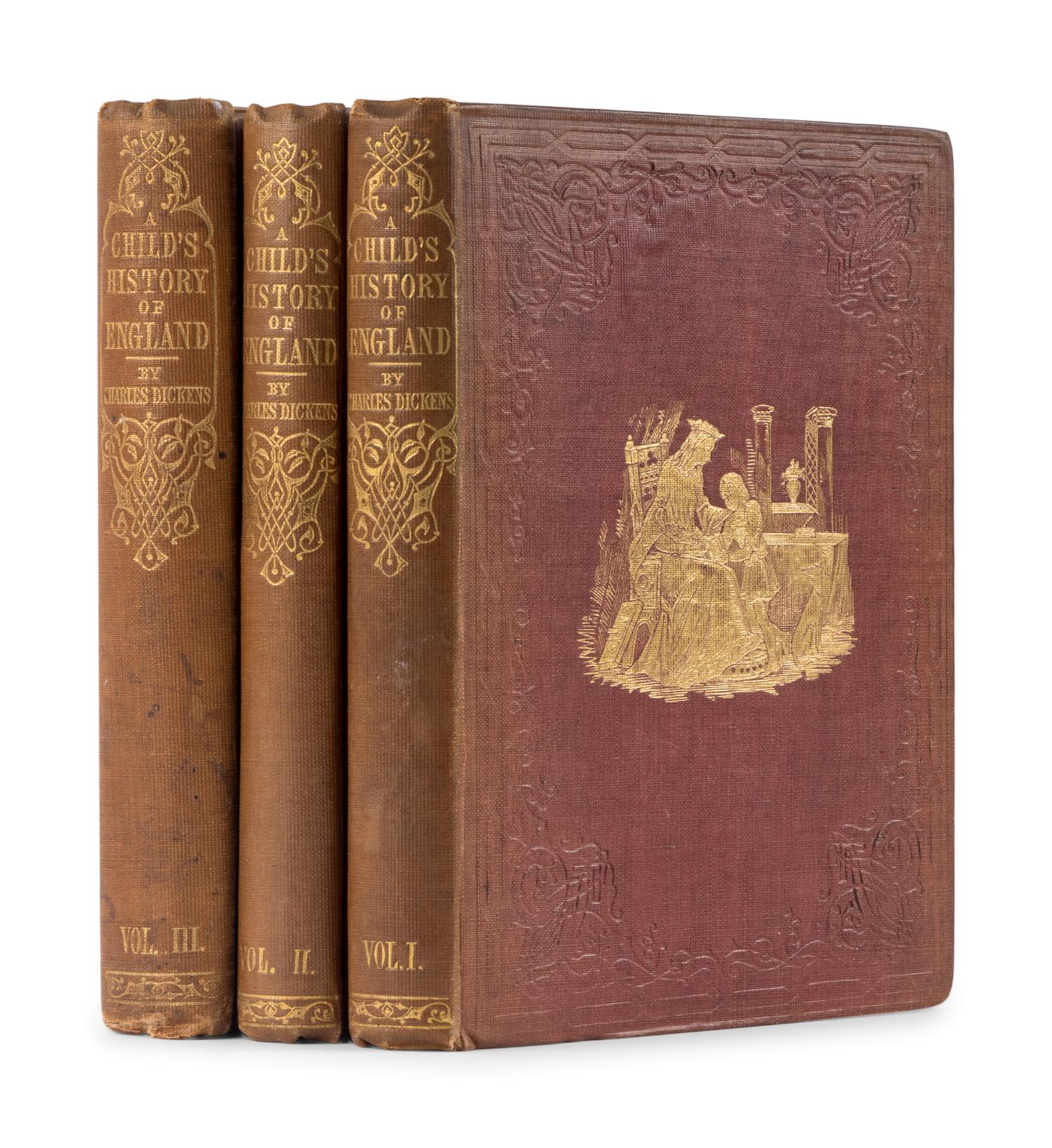 DICKENS, Charles (1812-1870). A Child's History of England . London: Bradbury and Evans, 1852-1854.