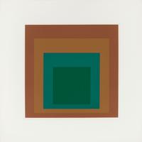 Josef Albers (American/German, 1888-1976) — Homage to the Square: Ten Works by Josef Albers, 1962