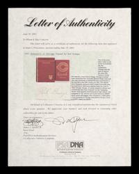 A Group of Red Grange and George Halas Chicago Bears Signed Autographed Books (PSA and JSA Certified Authentic),