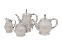 An American Silver Four-Piece Tea and Coffee Service