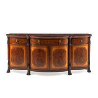 An E J Victor Part Ebonized Mahogany Sideboard