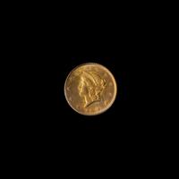 A United States 1851 Liberty Head $1 Gold Coin