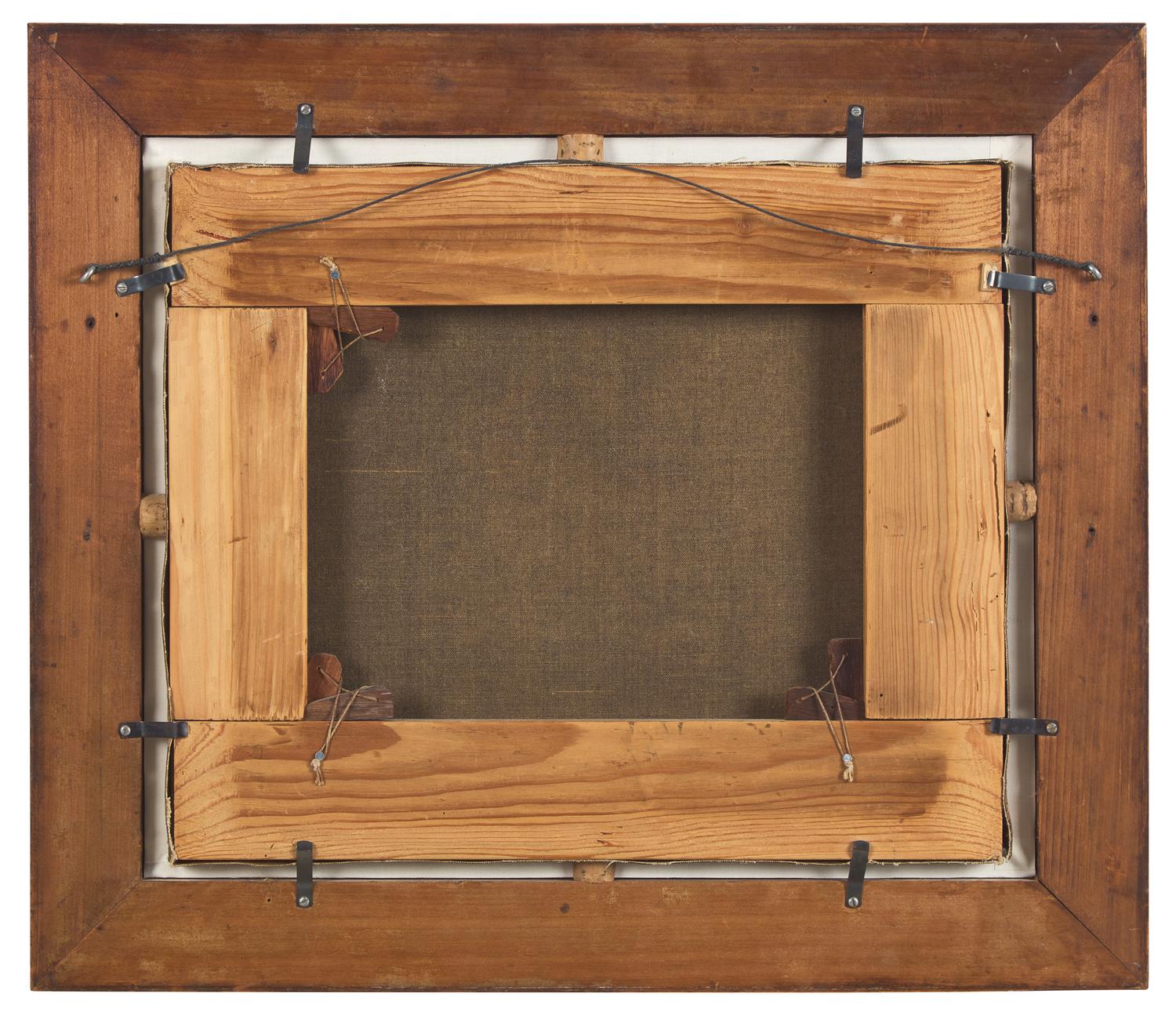 Attributed to Carl W.E. Fink (German, 1814-1890), A Cat in the Chicken Coop