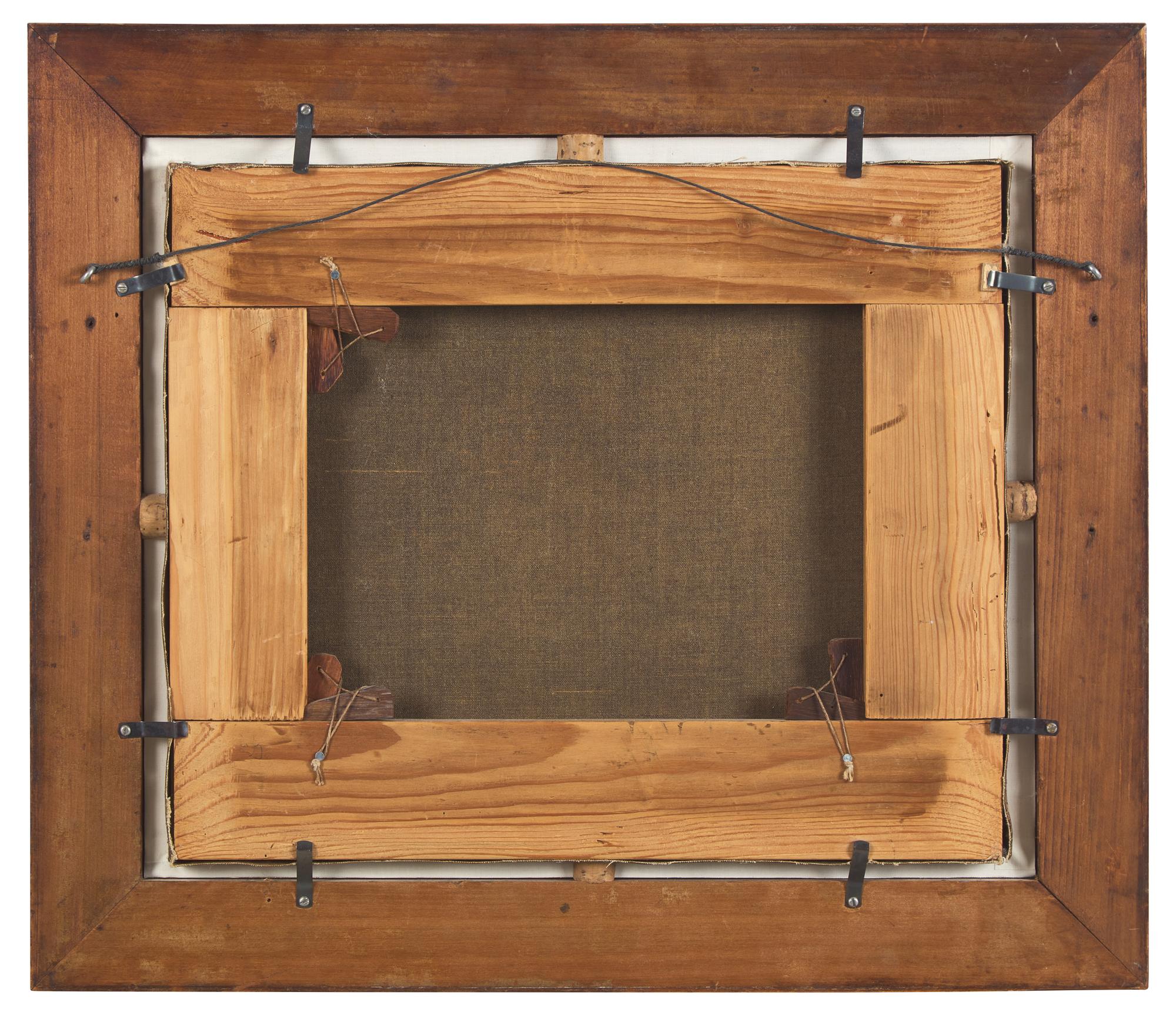 Attributed to Carl W.E. Fink (German, 1814-1890), A Cat in the Chicken Coop