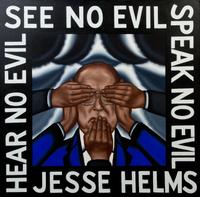 Roger Brown, (American, 1941-1997), See No Evil, 1990