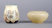 A Rookwood Pottery Vase, decorated by Wilhemine Rehm, Height of first 4 1/4 inches.