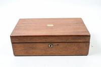 An English Mahogany Lap Desk — 19TH CENTURY