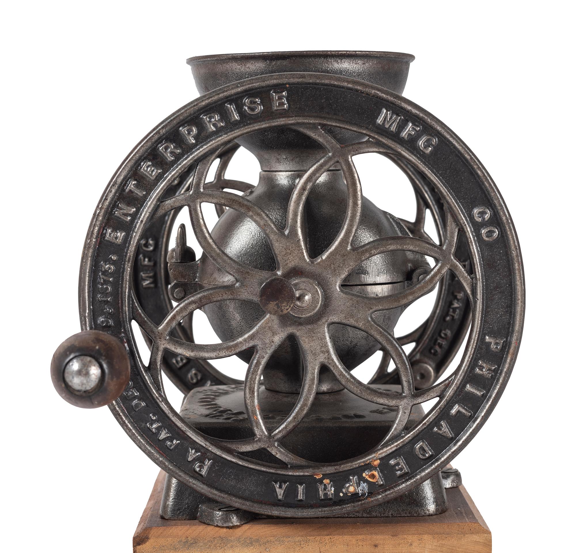 An Enterprise No. 2 Cast Iron Coffee Mill