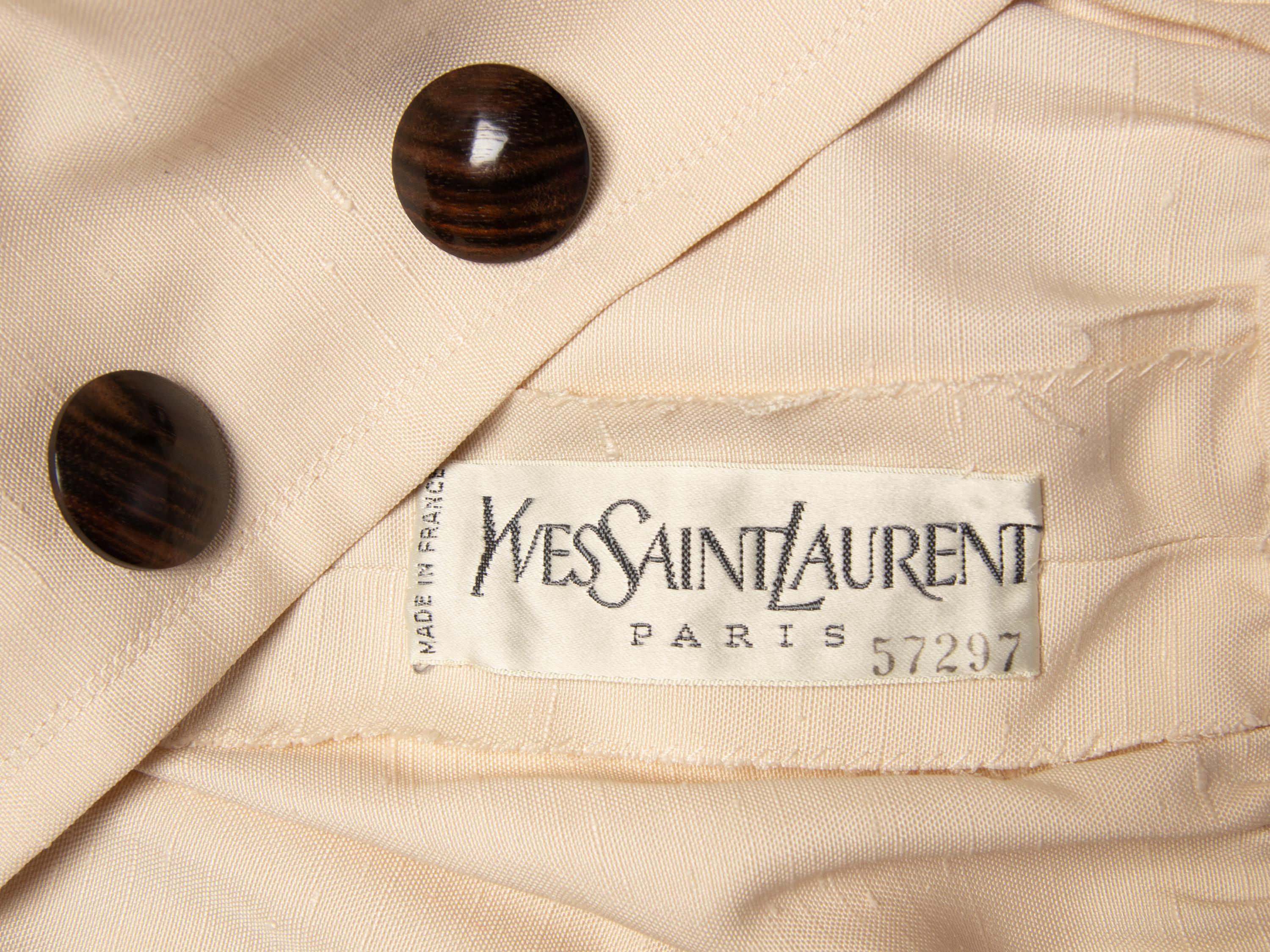 Yves Saint Laurent, Haute Couture Shirtdress
