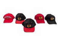 A Group of Chicago Blackhawks Signed Autograph Items Including Chris Chelios,