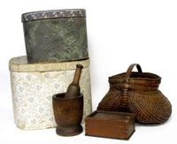 Group of household objects pennsylvania, 19th century