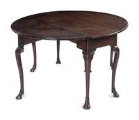 A George II Mahogany Drop-Leaf Table