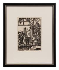 A group of four engravings depicting religious imagery