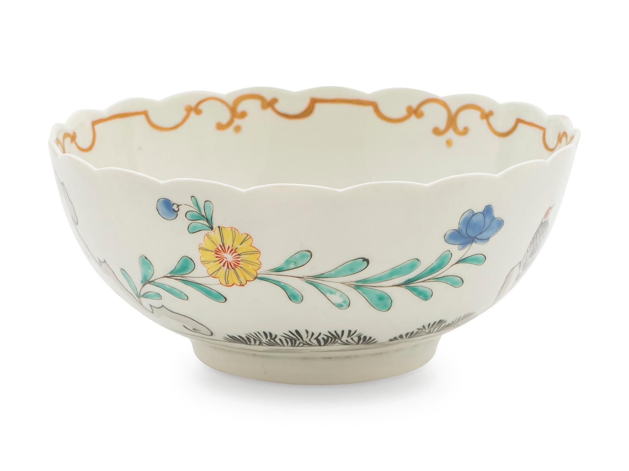 A Worcester Porcelain Waste Bowl — C. 1770