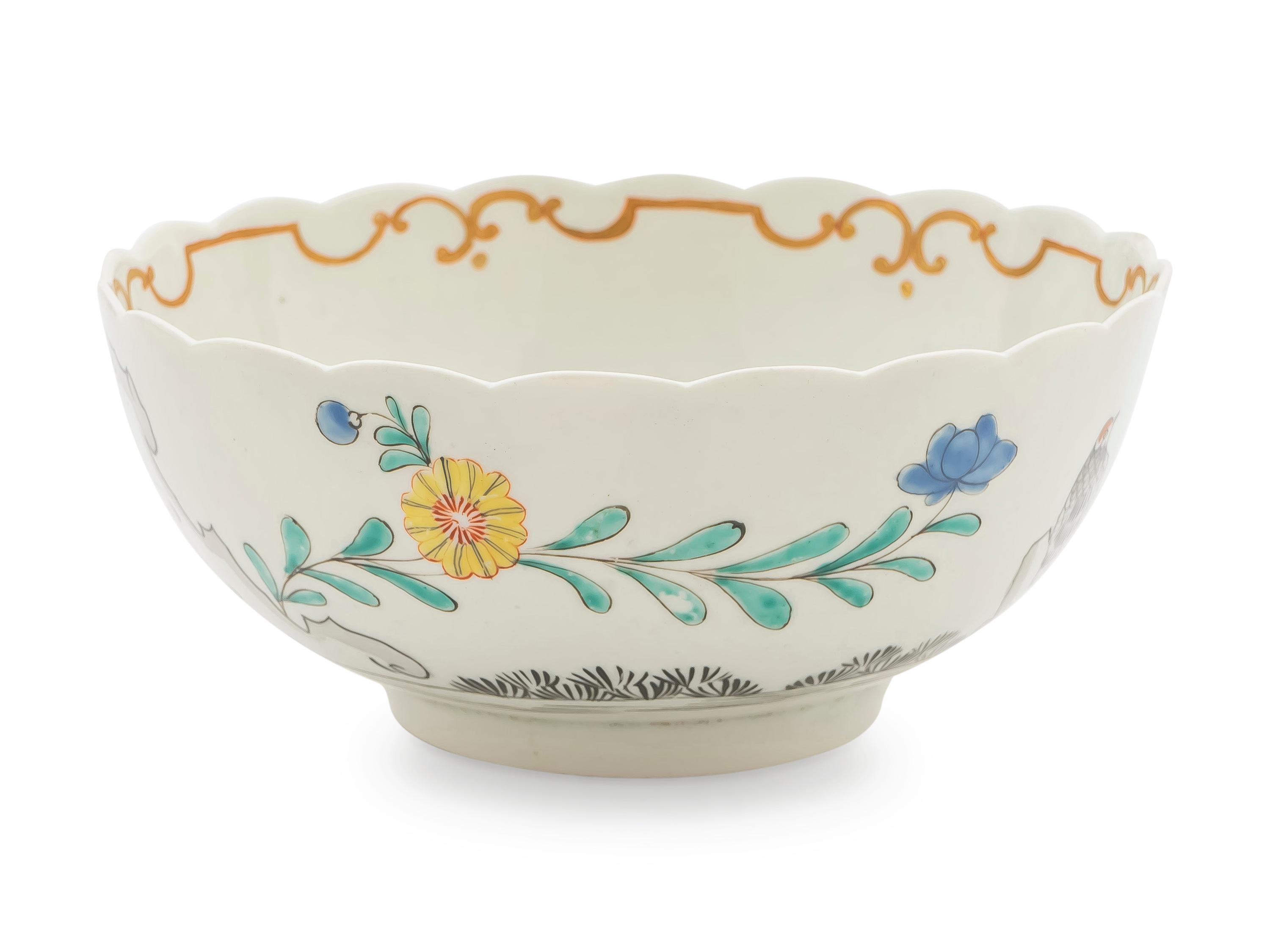 A Worcester Porcelain Waste Bowl — C. 1770