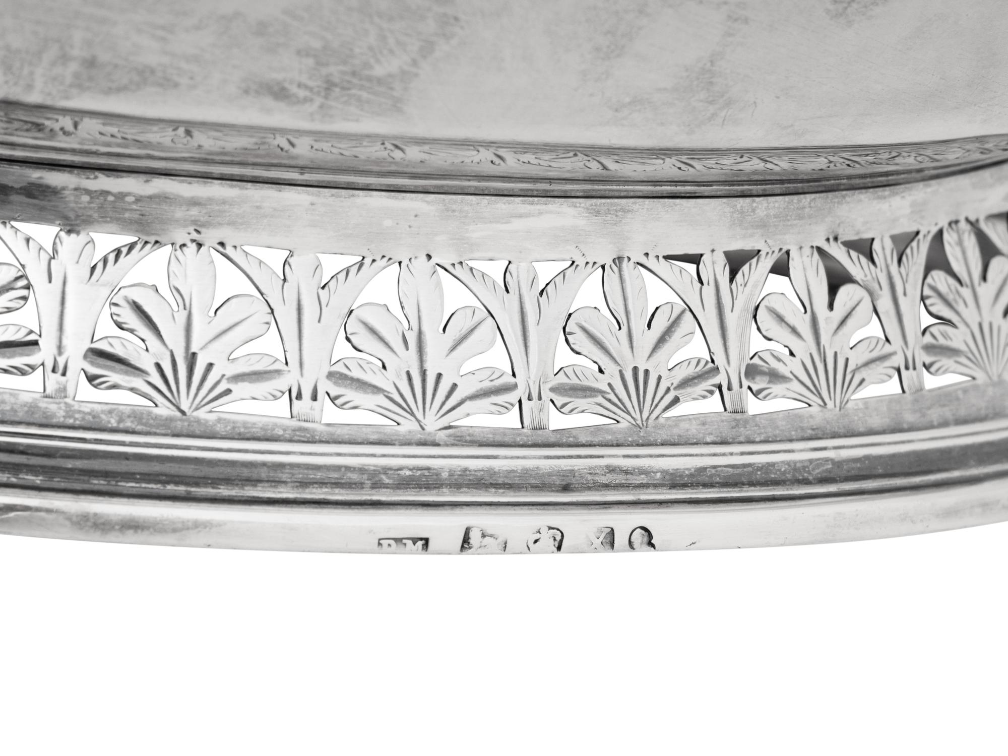 A George III Silver Basket