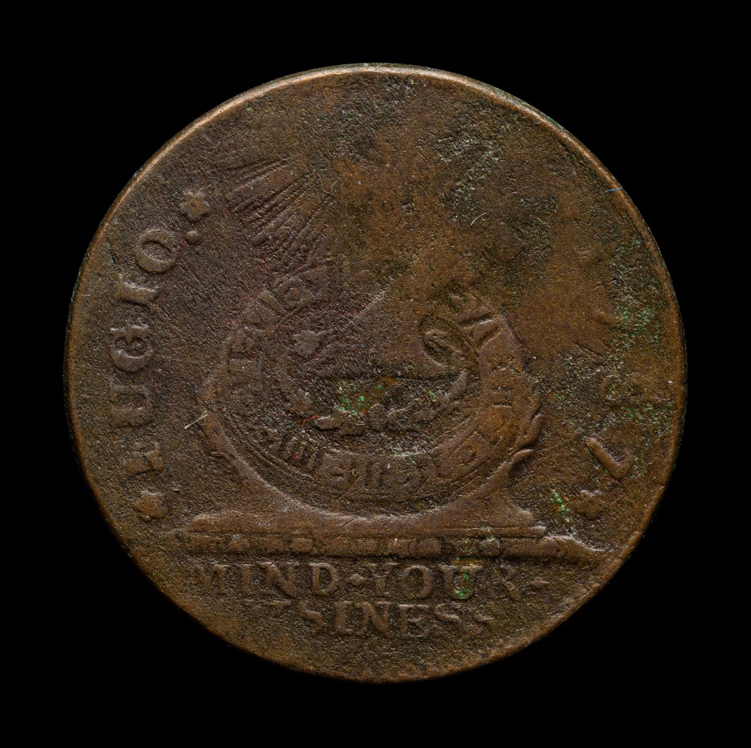 A 1787 Fugio 1c Coin