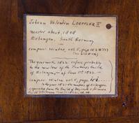 A South German Burl Walnut Secretary Bureau Attributed to Johann Valentin Loeffler II