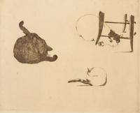Les Chats , Circa 1868-69