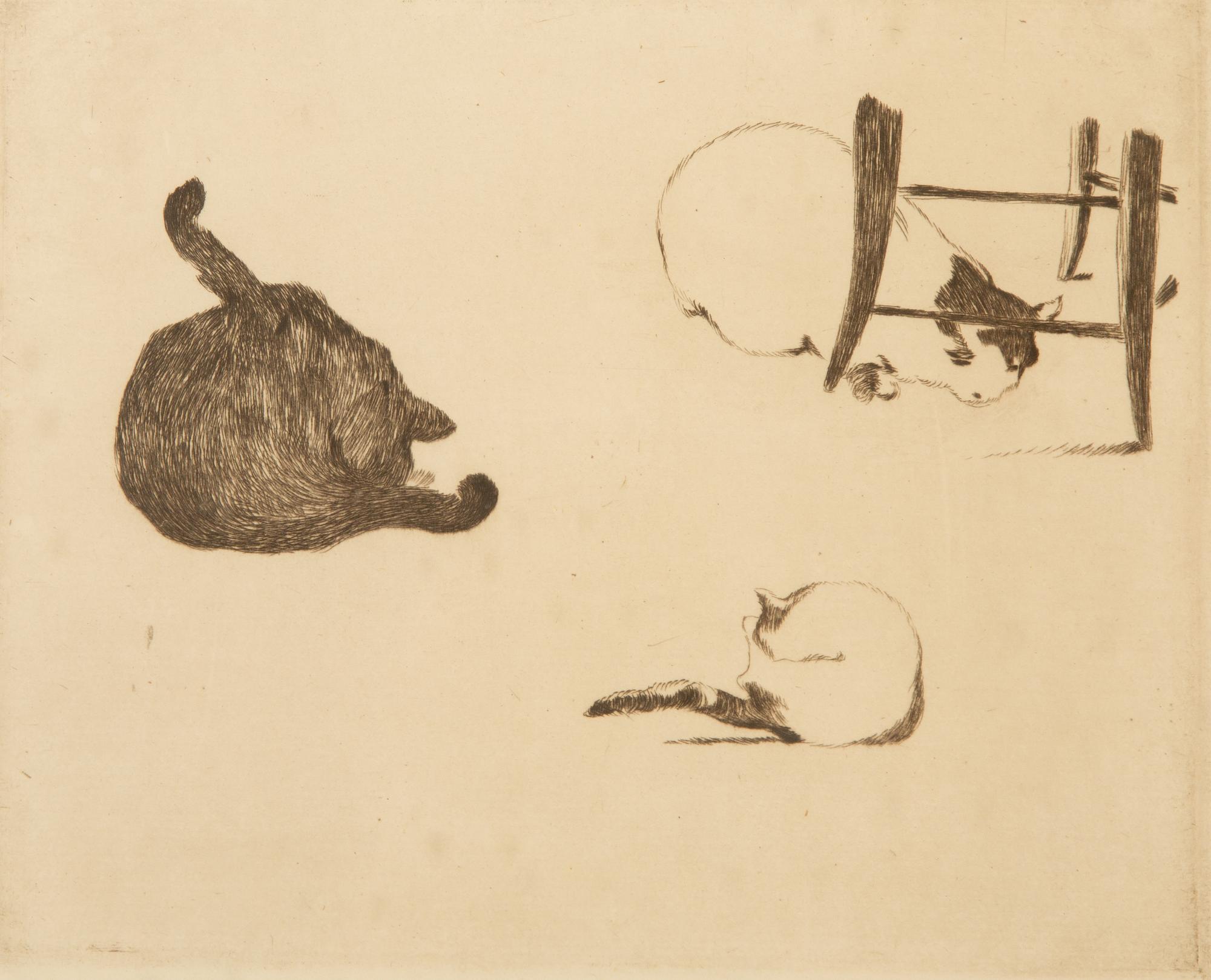 Les Chats , Circa 1868-69