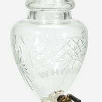 Four Cut Glass Spirit Flasks