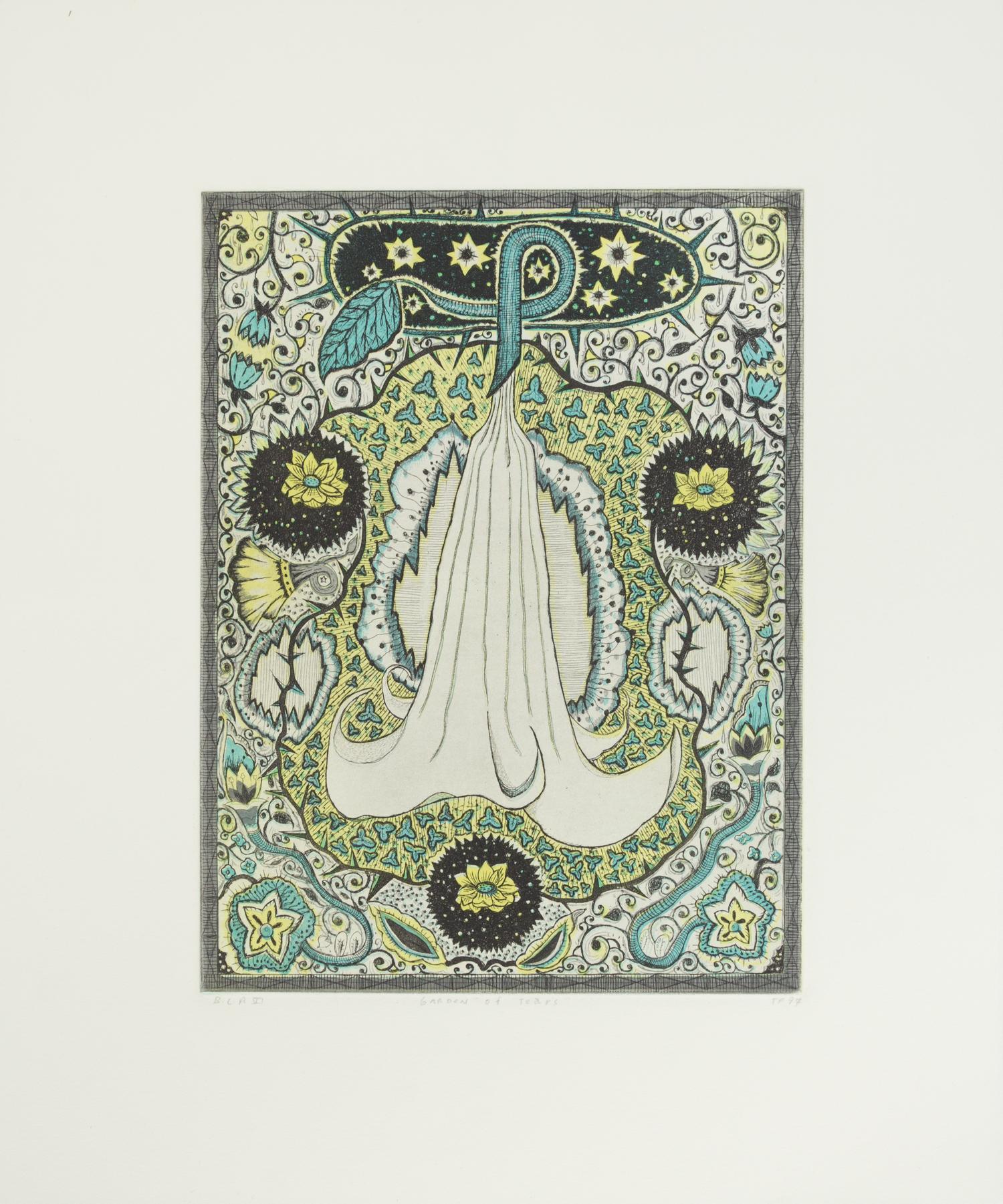 Tony Fitzpatrick, (American, b. 1958), The Magic Hand and Garden of Tears, 1997 (a group of 2)