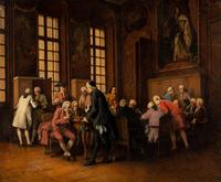 Cabinet des médailles a la Bibliothèque royale