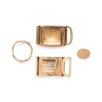 TIFFANY & CO., COLLECTION OF YELLOW GOLD ACCESSORIES