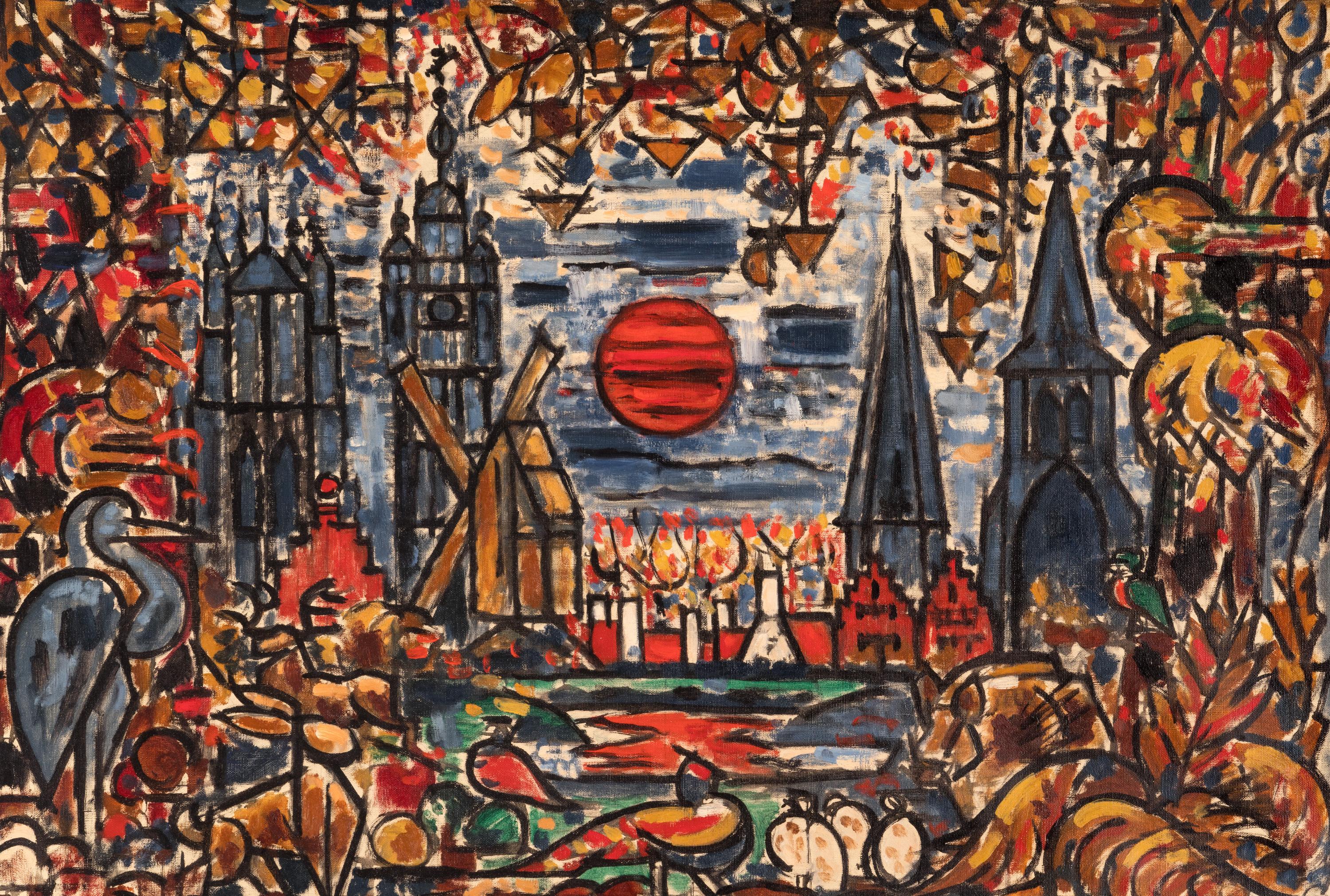 Equisse pour carton de la tapisserie "l'Automne , " 1940