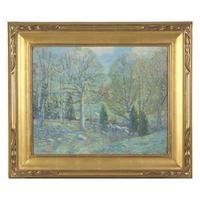 Kenneth R. Nunamaker (American, 1890-1957) — Spring Landscape