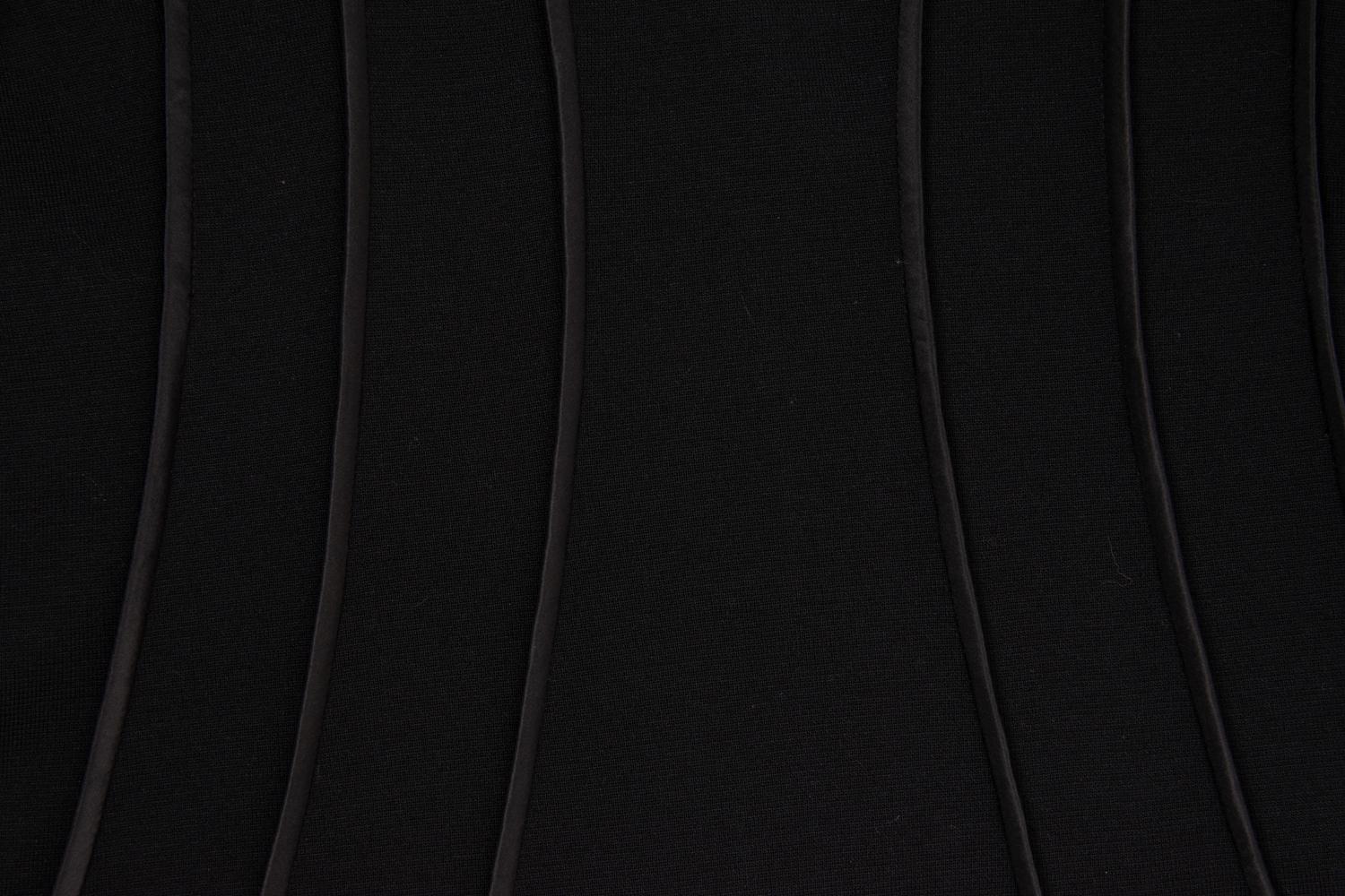 Ralph Rucci Wool Knit Zip Front Dress