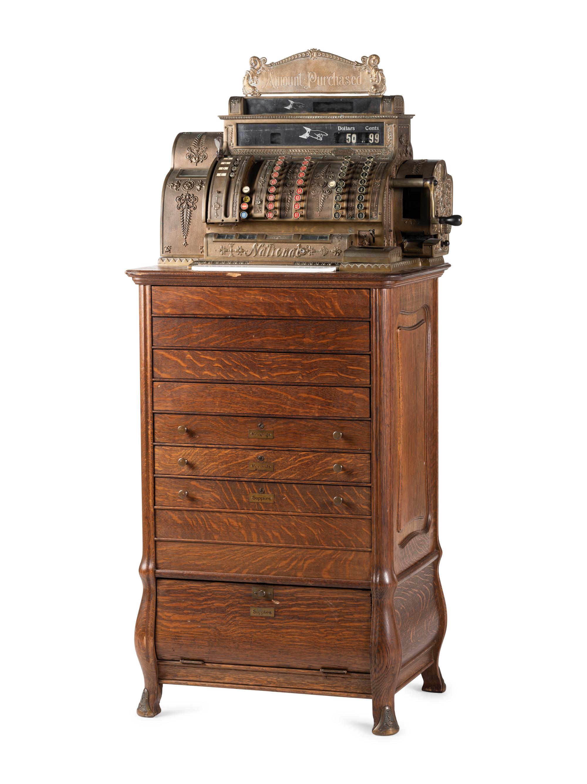 A National Cash Register , Floor Model 542-4F