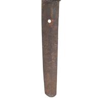 Shin Shinto Wakizashi with Martial Leather Wrapped Scabbard