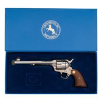 *Colt Single Action Army 7.5" Nickel .45 Colt Revolver