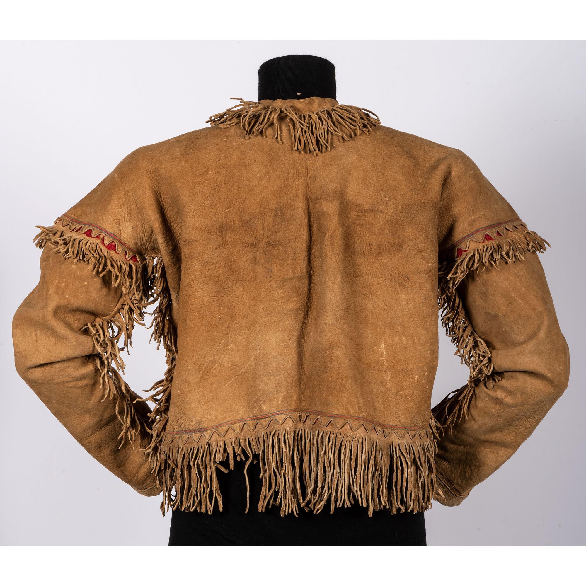 Apache Painted Hide Shirt