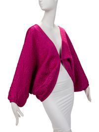 Four Designer Jackets and Bolero: One Vicky Tiel, One Zandra Rhodes, One Yves Saint Laurent Rive Gauche, One Ungaro, 1980-90s