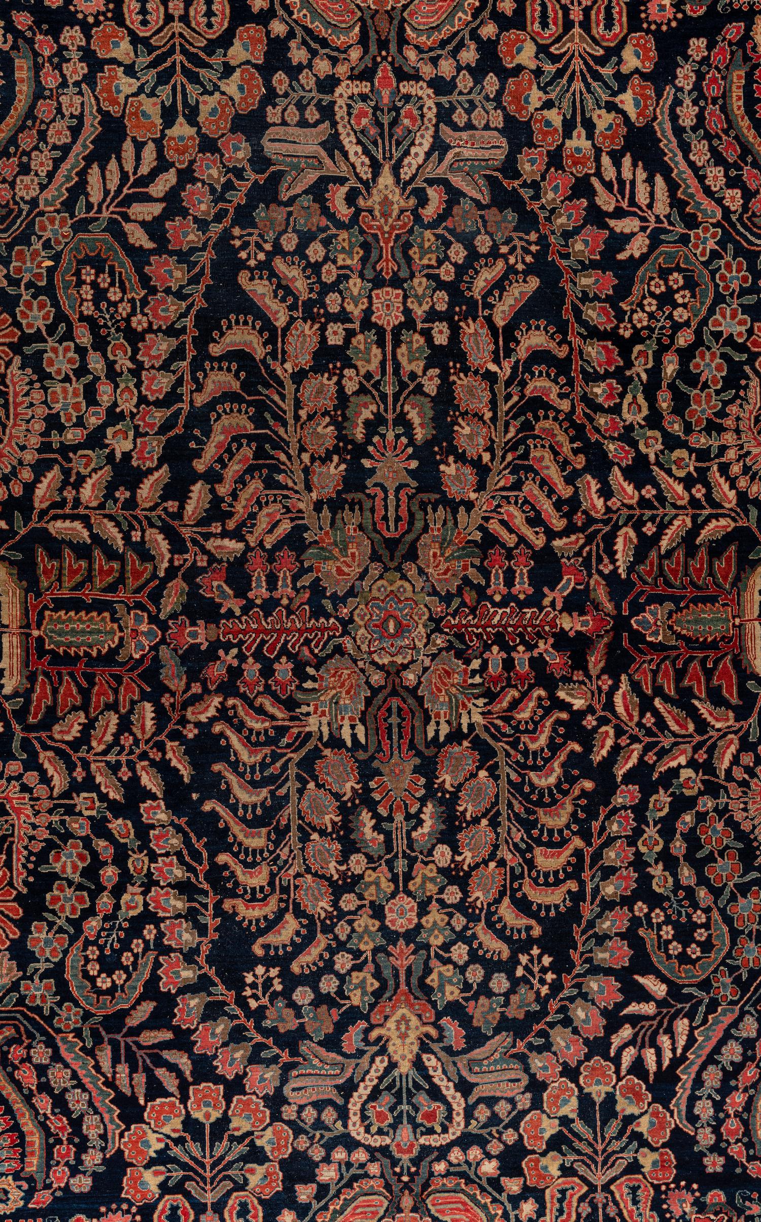 A Sarouk Wool Rug